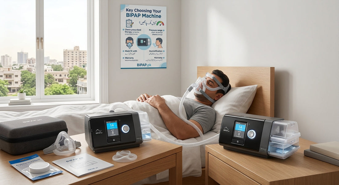 BiPAP Machine Buying Guide Pakistan 2026: How to Choose the Right One