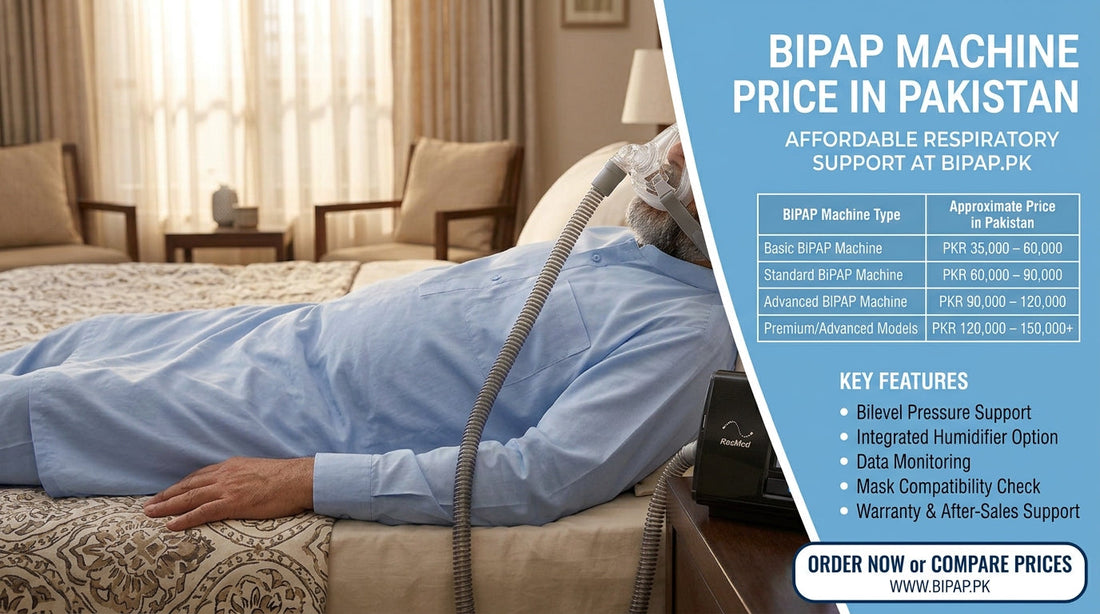 BiPAP Machine Price in Pakistan 2026: Complete Buying Guide, Types, Features & Prices