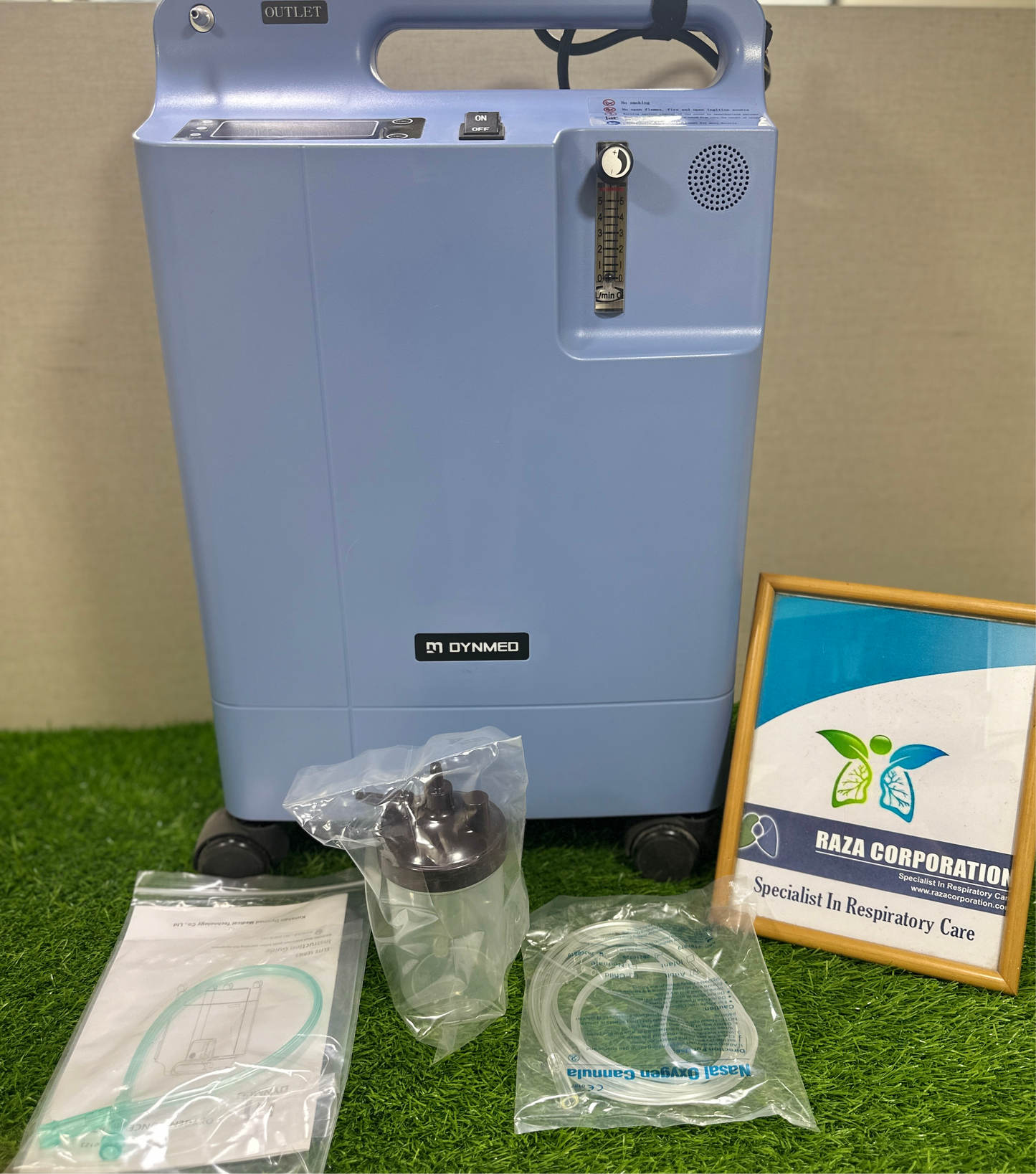 Dynmed oxygen concentrator