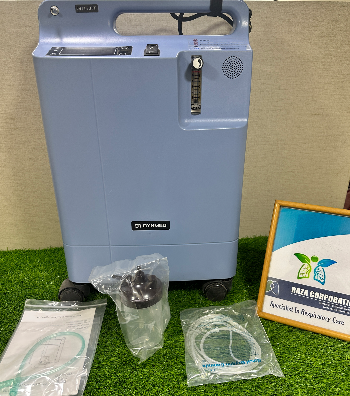 Dynmed oxygen concentrator