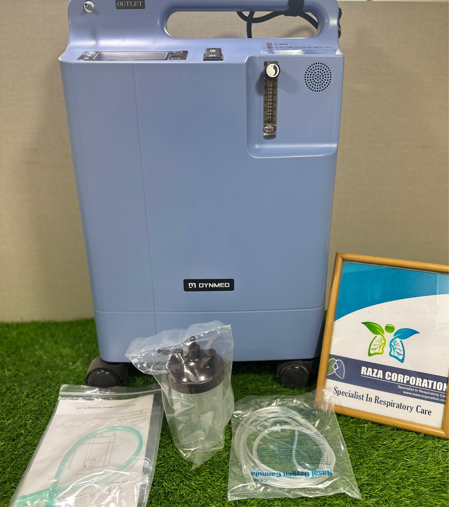 Dynmed oxygen concentrator