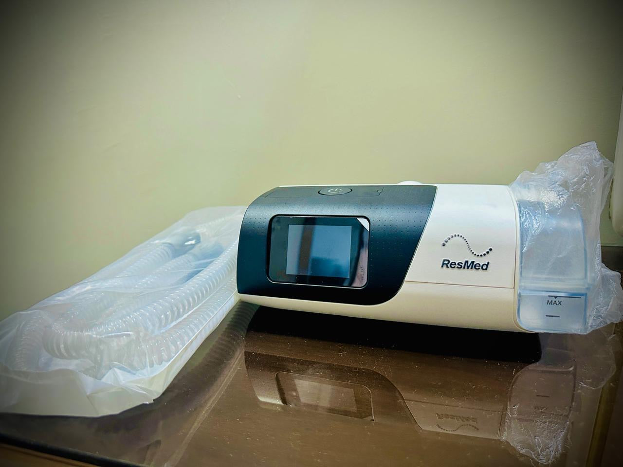 Resmed airsense 11 cpap used with humidifier